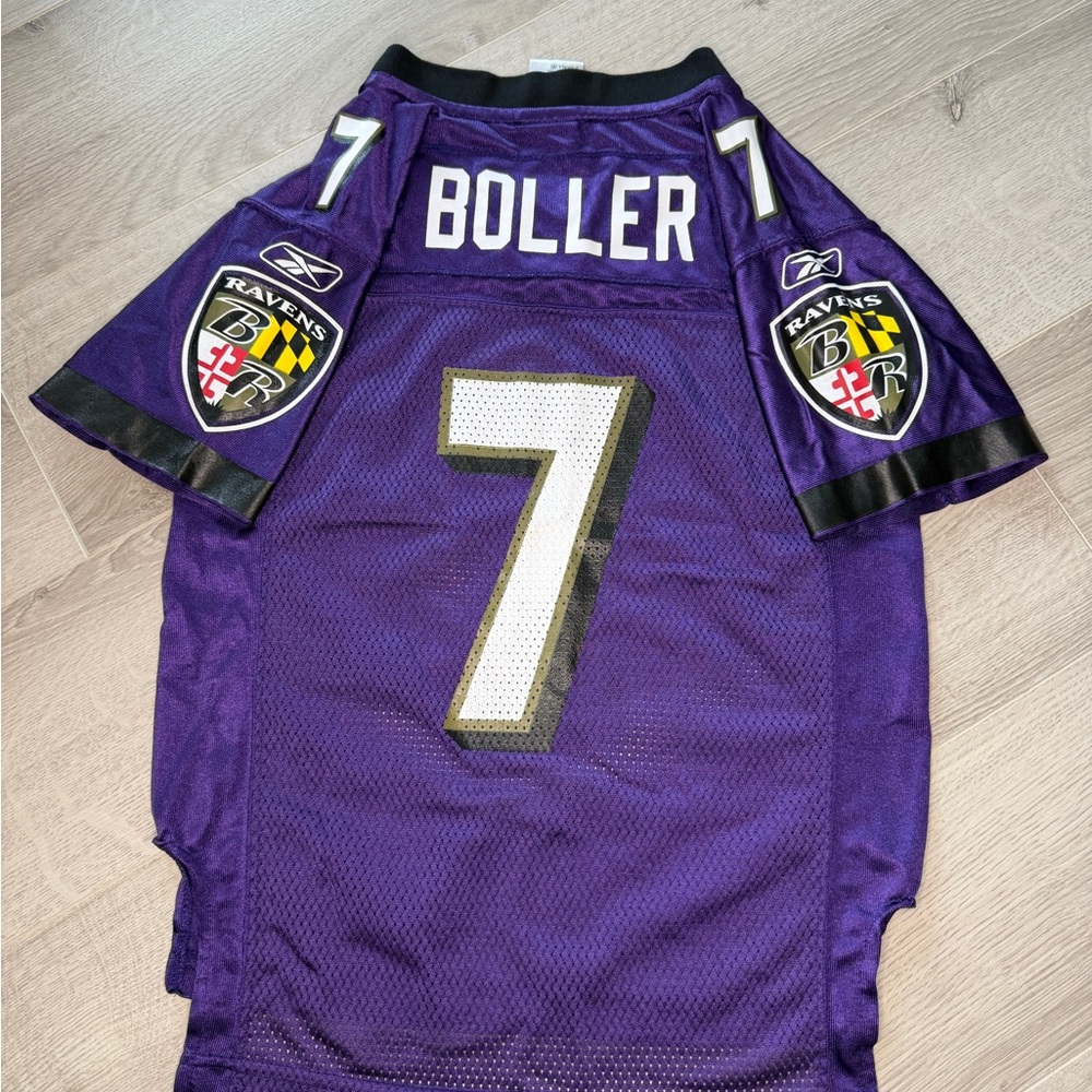 Reebok NFL Equipment Kyle Boller #7 Baltimore Ravens Jersey Youth S (8)